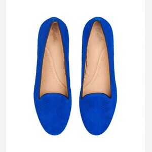 Chatelles Paris Honore Royal Blue Textured Loafers 38